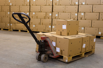 High lift pallet truck 